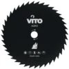 Lame De Coupe 255mm Vito Pour Débroussailleuse -40 Dents Alesage 25.4 Standard